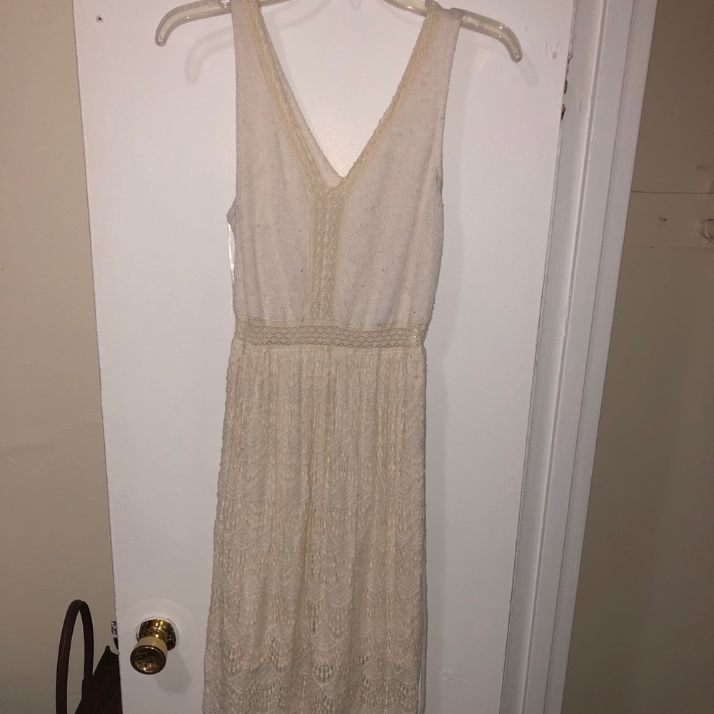 Long lace dress